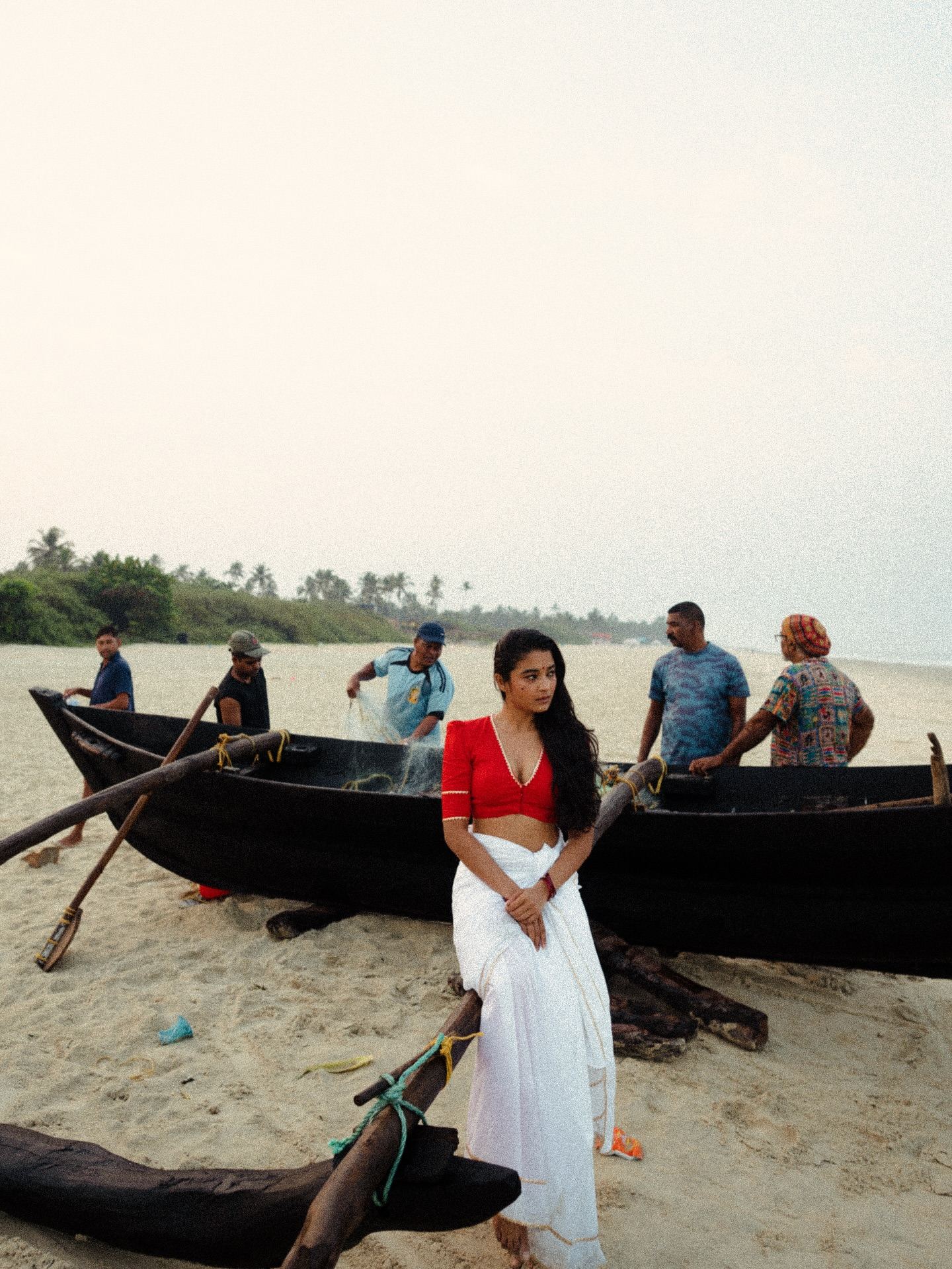 Fashion and grace define Chaithra Achar rural hotness unique appeal