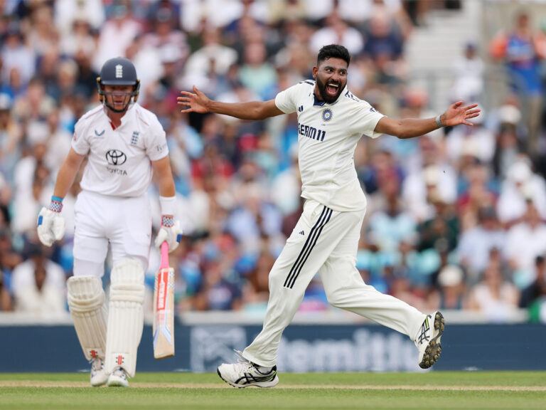Siraj five wicket haul