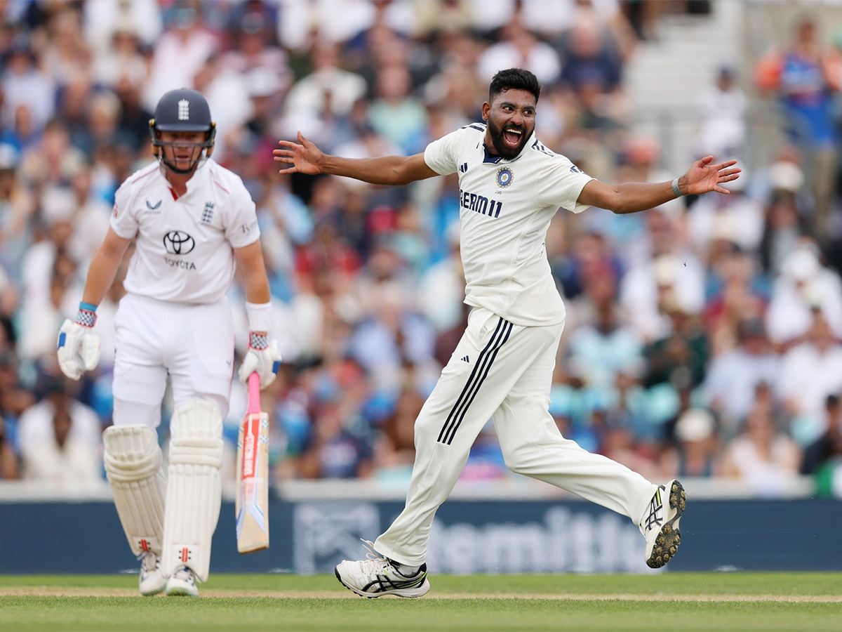 Siraj five wicket haul