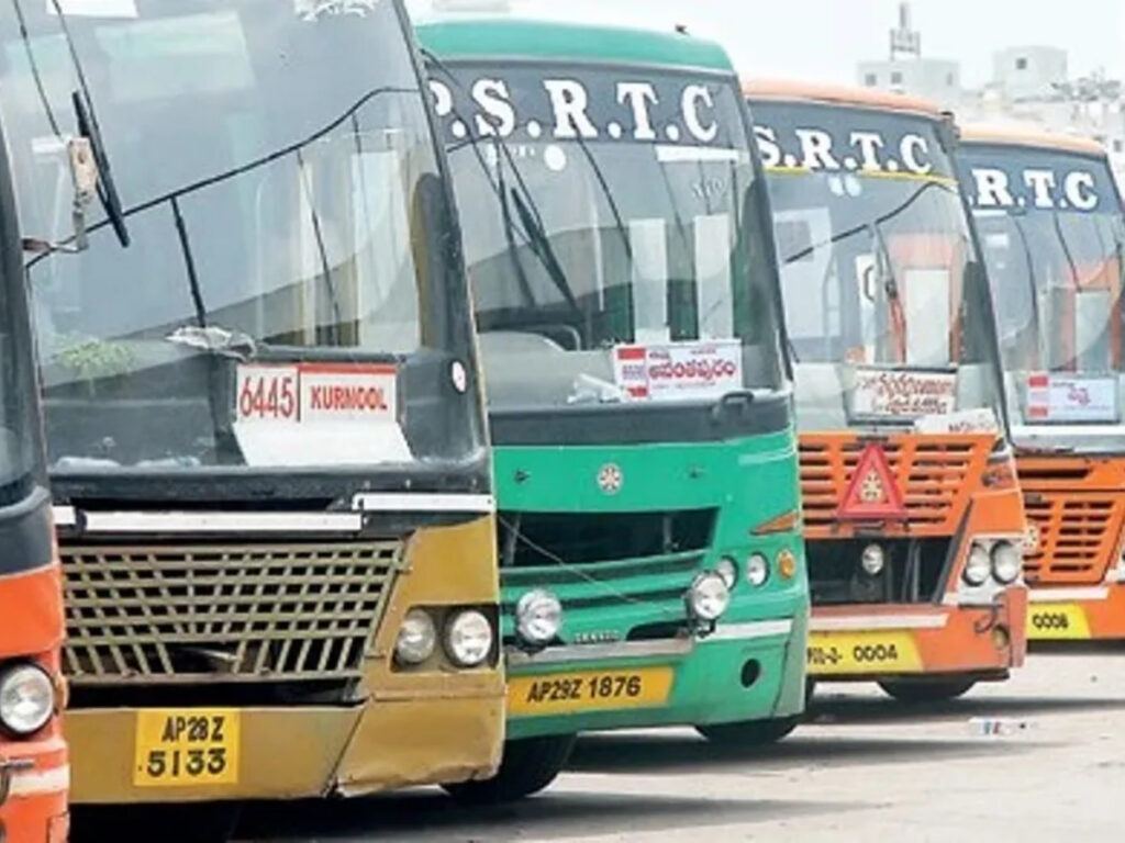 Stree Shakti free bus in Andhra Pradesh with CC cameras for safety