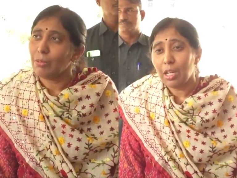 Suneetha Narreddy at Kadapa SP office