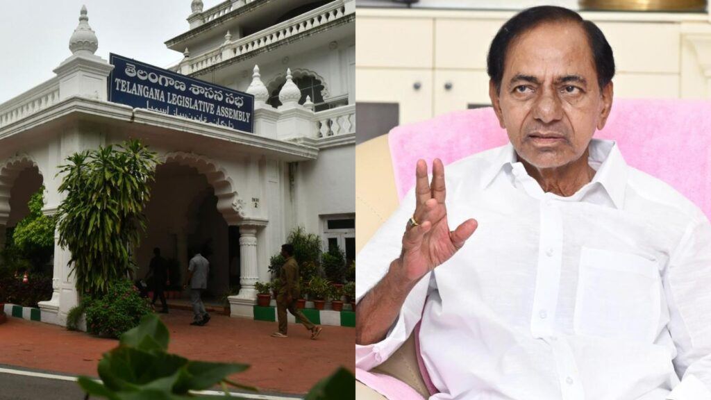 Telangana Assembly debates Kaleshwaram project report and KCR corruption row
