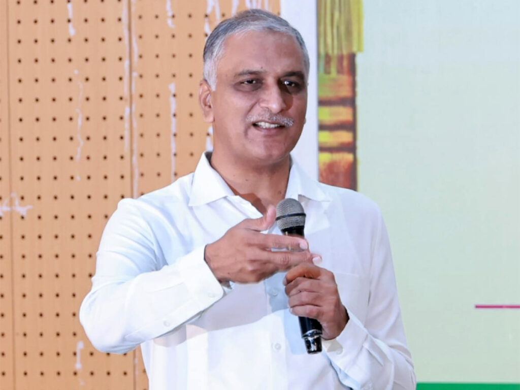 Telangana deflation Harish Rao