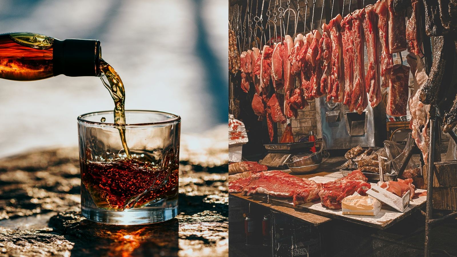 Telangana liquor and meat culture