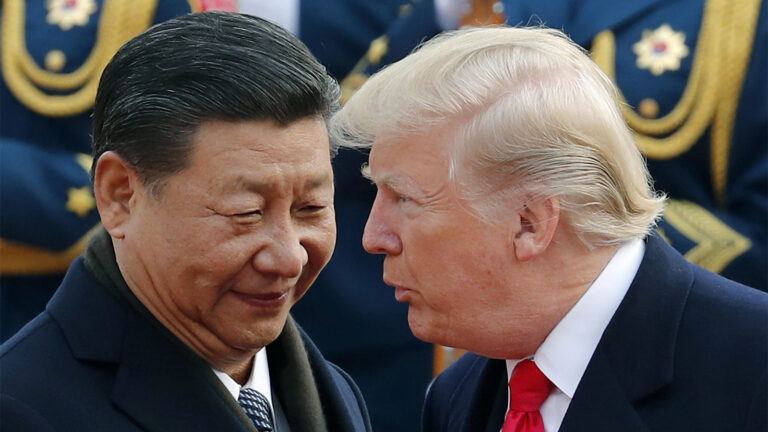Trump and Xi Jinping political rivalry