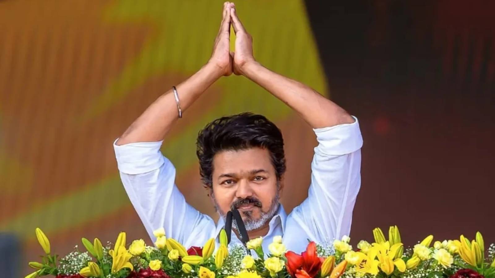 Vijay at TVK public conference
