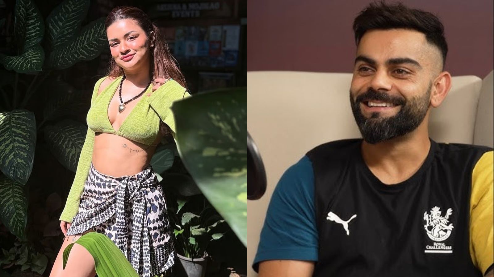 Virat Kohli Avneet Kaur Instagram like