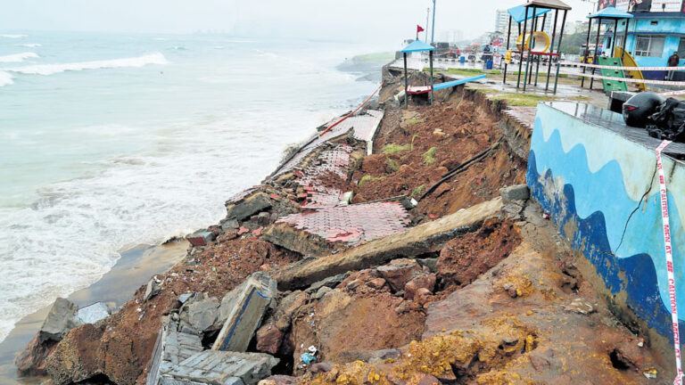 RK Beach erosion raises questions on Vizag development