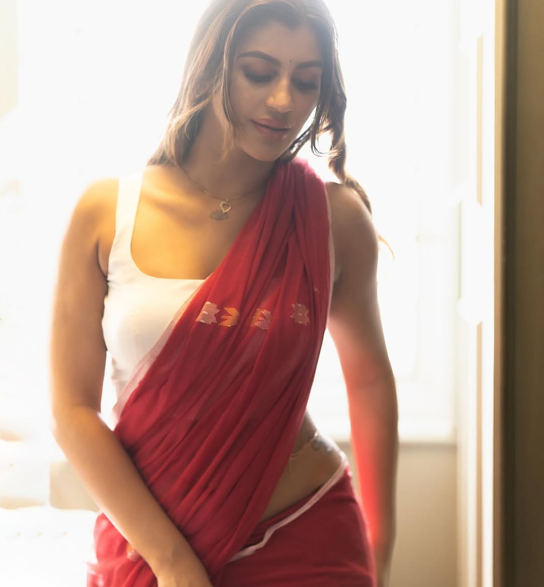 Yashika Aannand blends elegance and boldness through her stunning tattoo display.