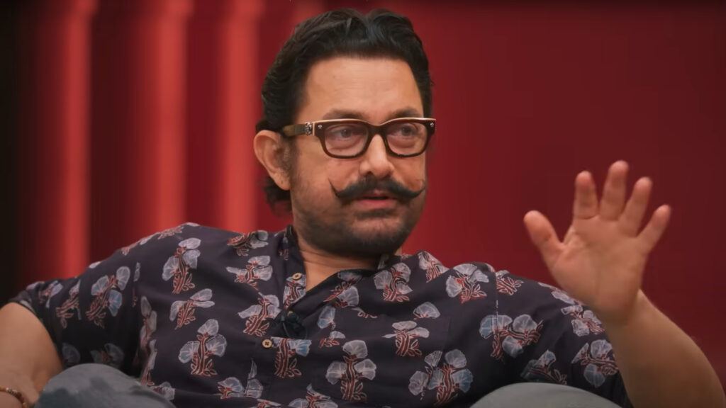 Aamir Khan with Gauri Spratt