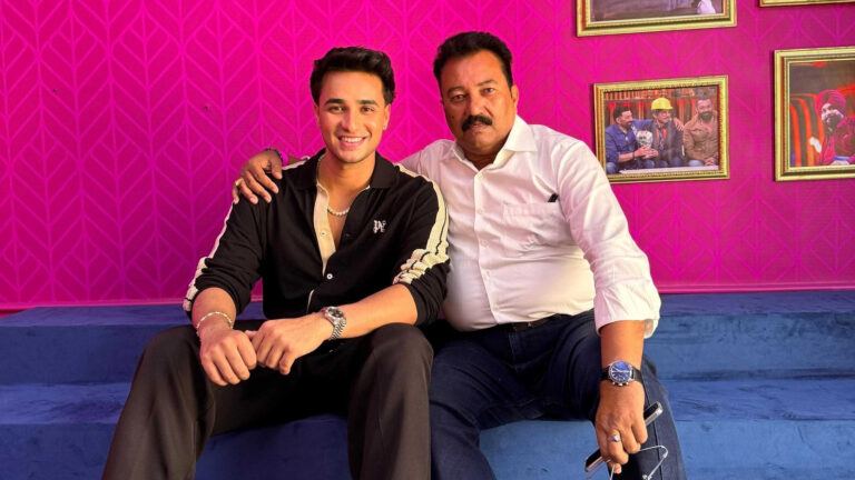 Abhishek Sharma batting in T20 match