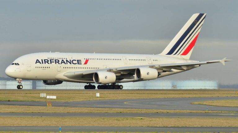 Air France flight cancellation issue