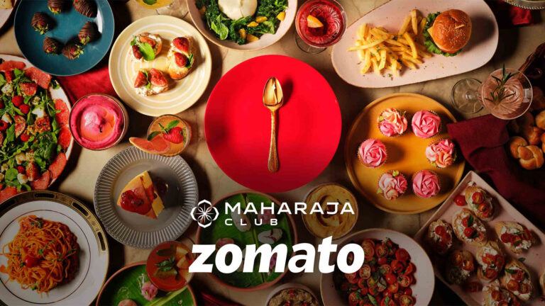 Air India Zomato partnership promotion image