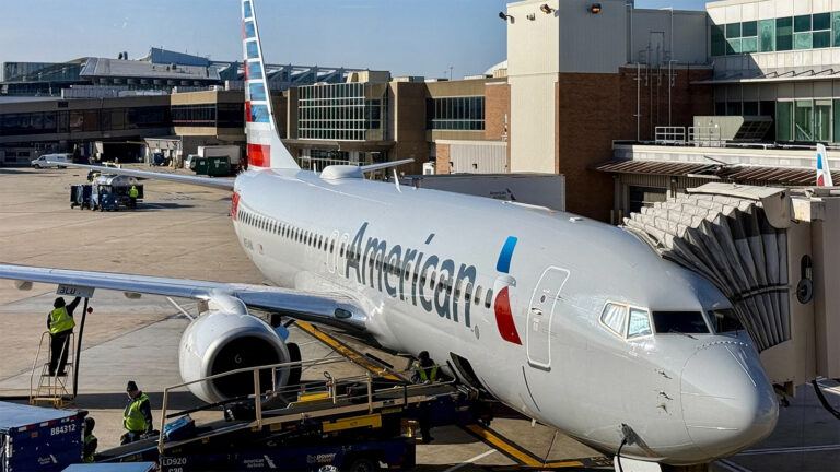 American Airlines baggage mix-up