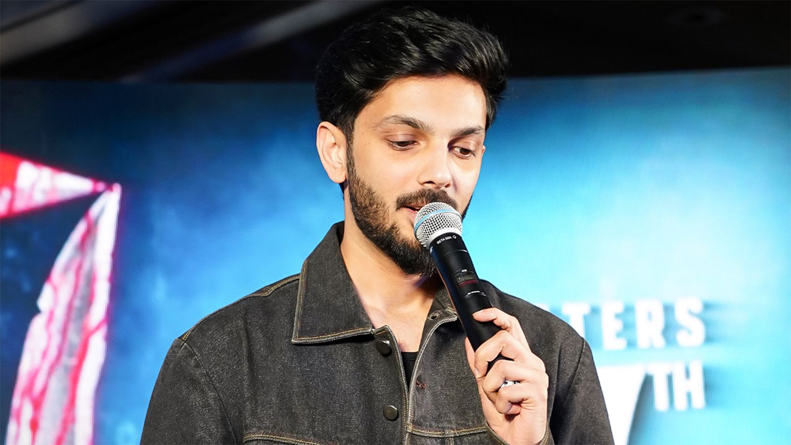 Anirudh Ravichander performing on stage
