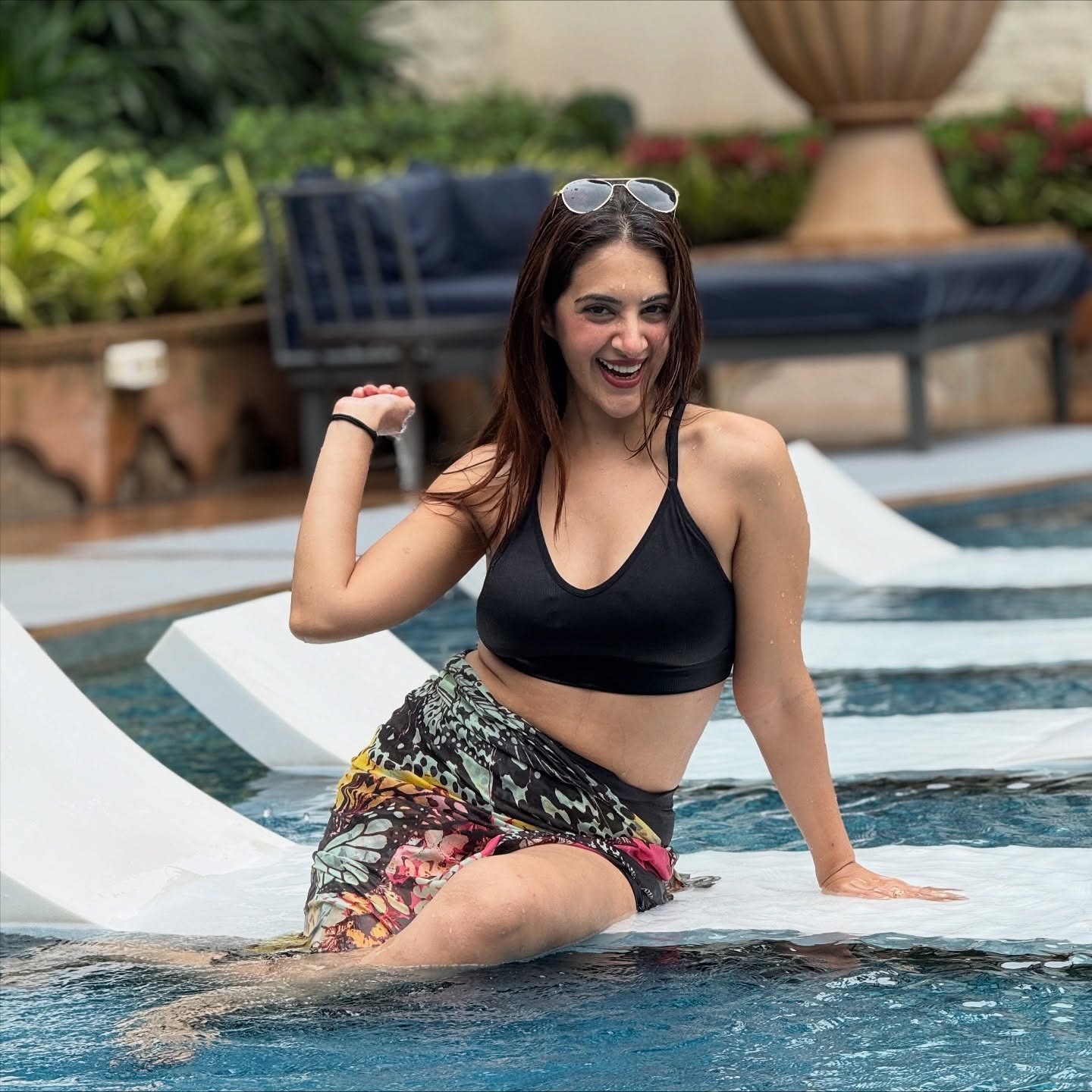 That Butterfly Sarong Is A Vibe And Arshin Mehta Knows It