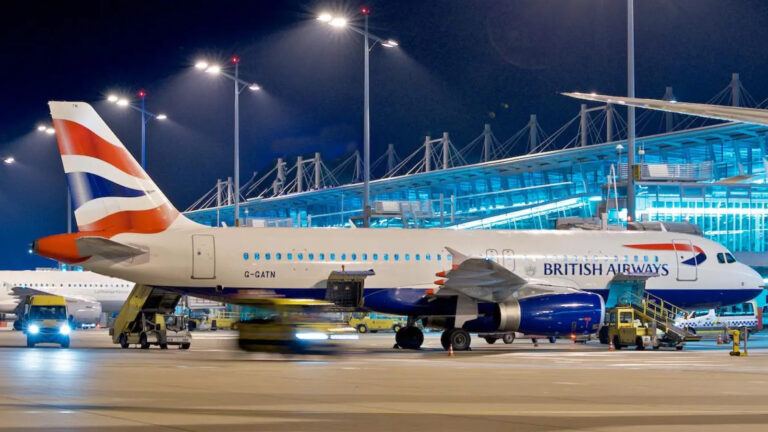 British Airways flight delay Dublin family