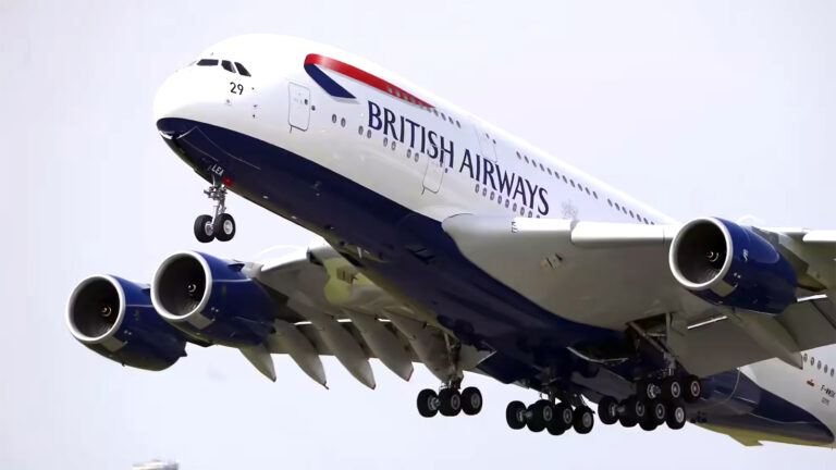 British Airways passenger flight incident