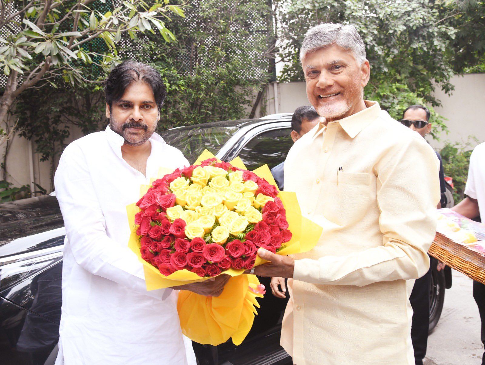 Chandrababu Met Pawan Kalyan