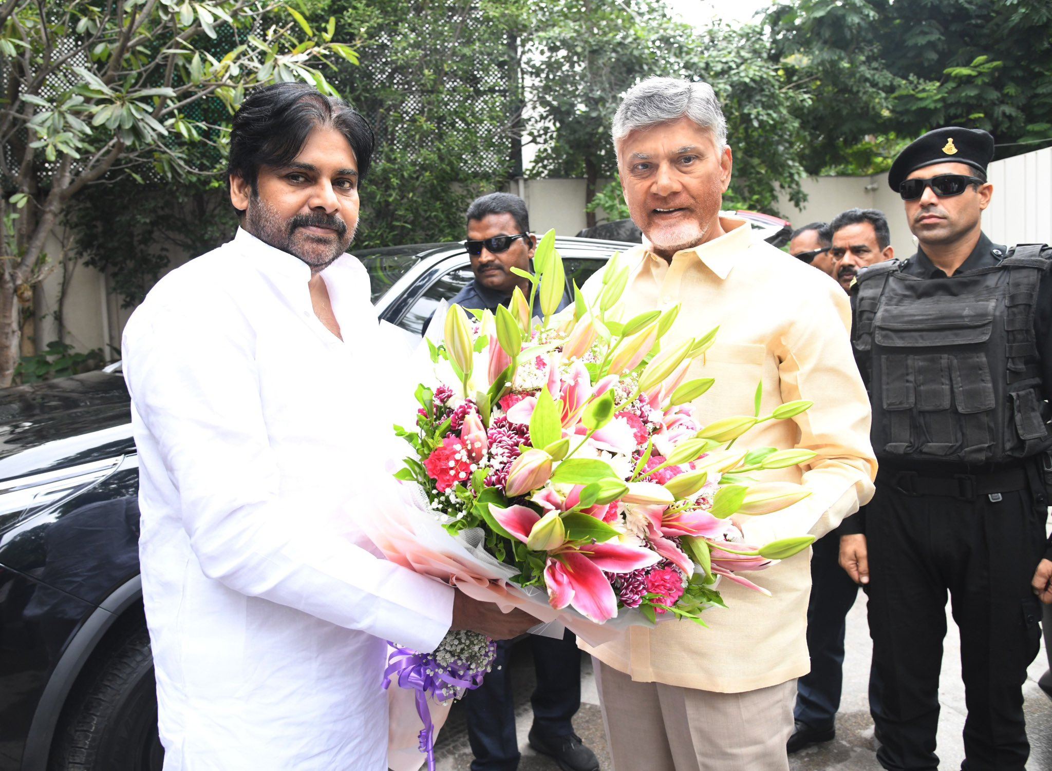 Chandrababu Met Pawan Kalyan