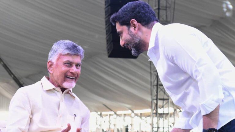Chandrababu and Lokesh bond in politics