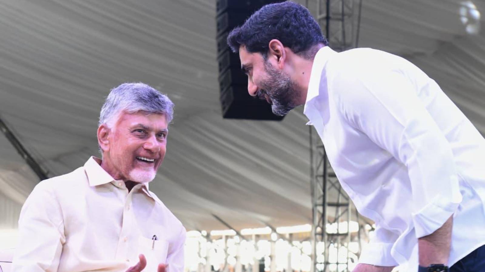 Chandrababu and Lokesh bond in politics