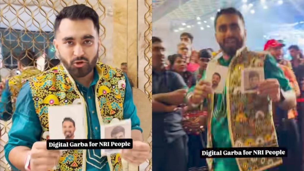 Viraj Ghelani digital garba dance