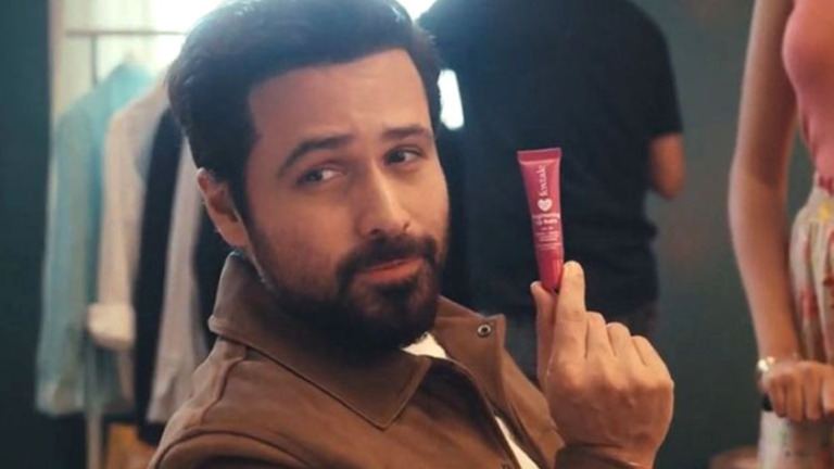 Emraan Hashmi in Foxtale lip balm ad