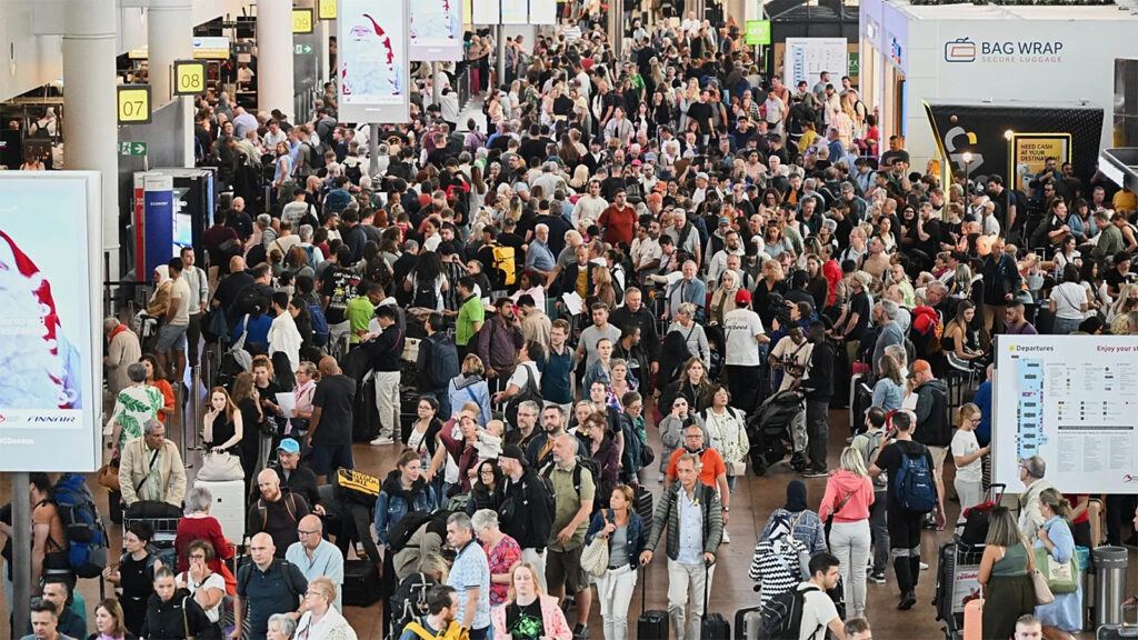 Cyber attack hits European airports