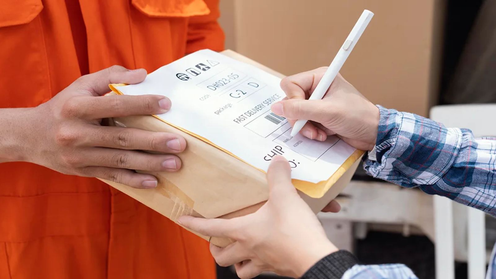 Fake COD scam parcel delivery