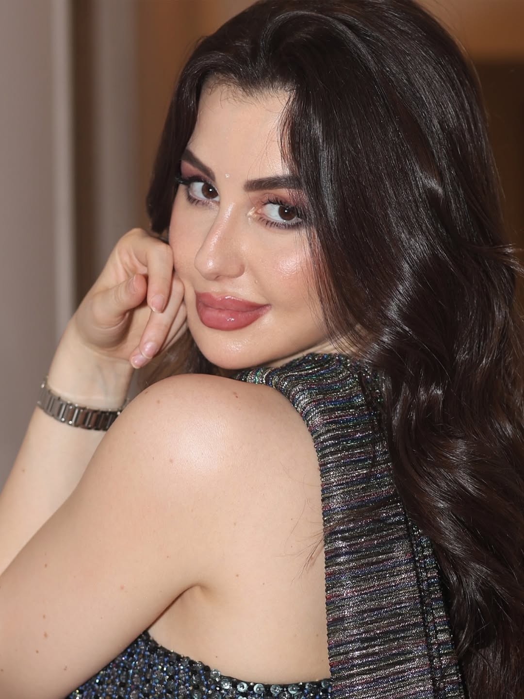 Giorgia Andriani's Dazzling Party-Ready Look