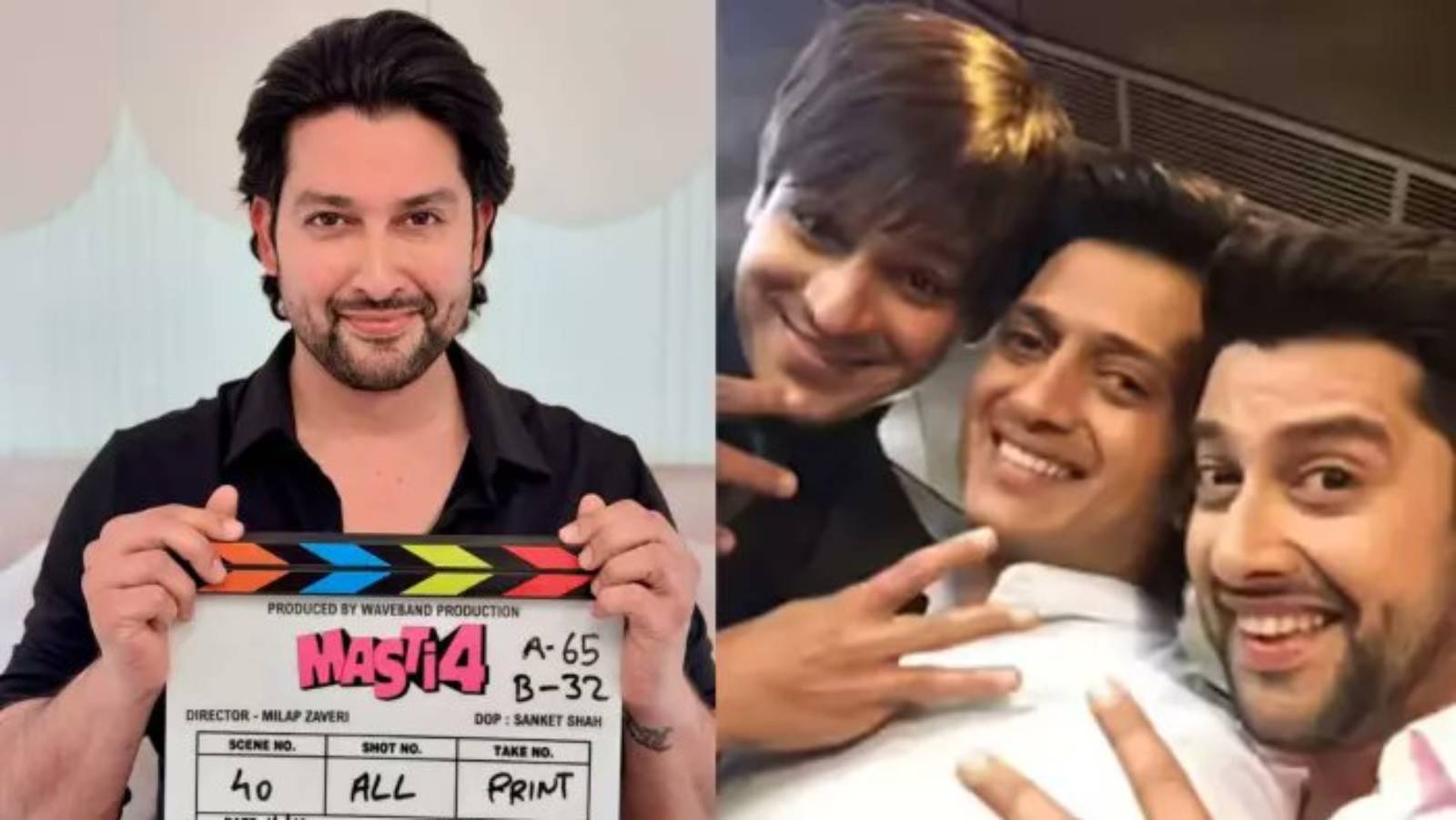 Grand Masti 4 poster with original cast
