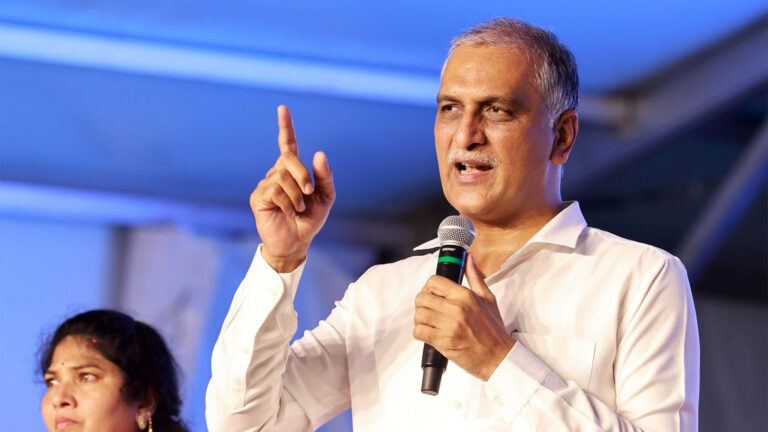 Harish Rao BRS leadership debate