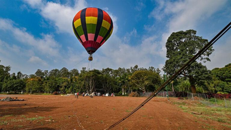 Hot Air Baloon Raid in Araku