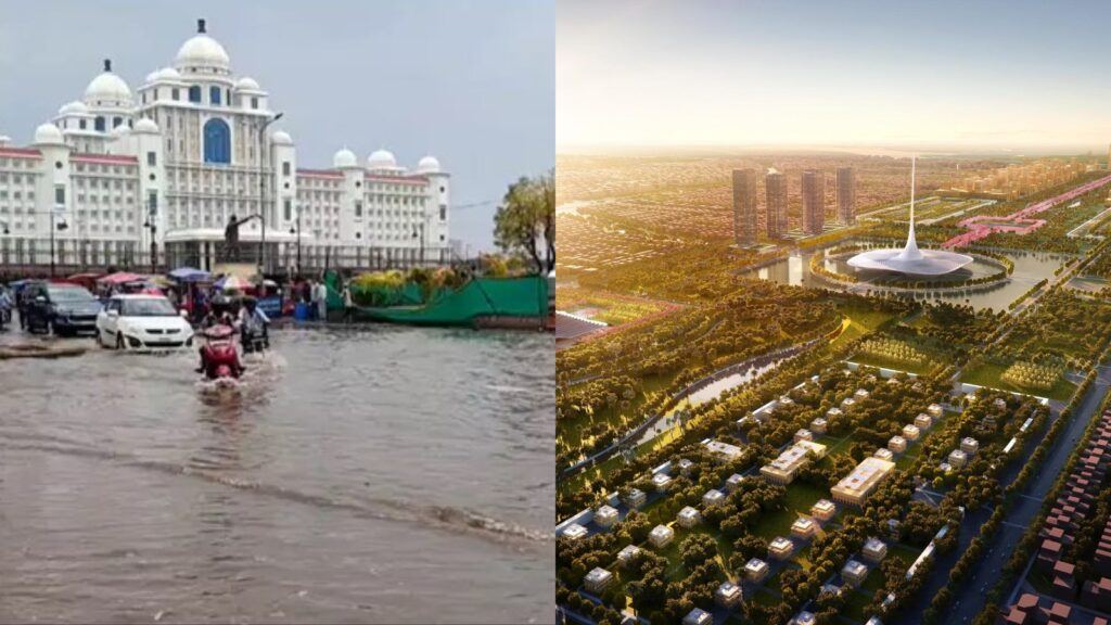 Hyderabad Flood Woes Spark Fears for Amaravati’s Future