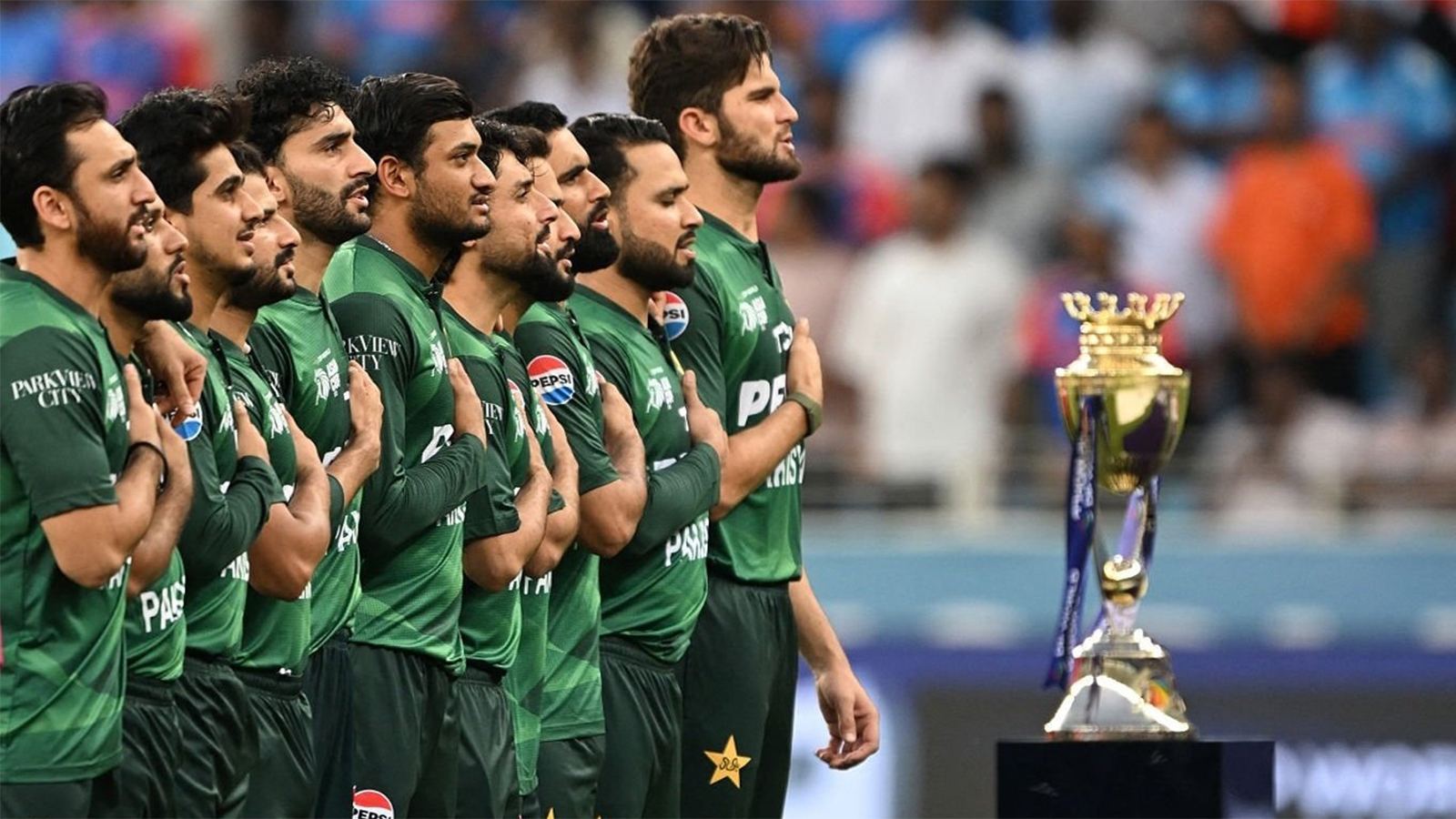 Pakistan cricket team in hotel waiting