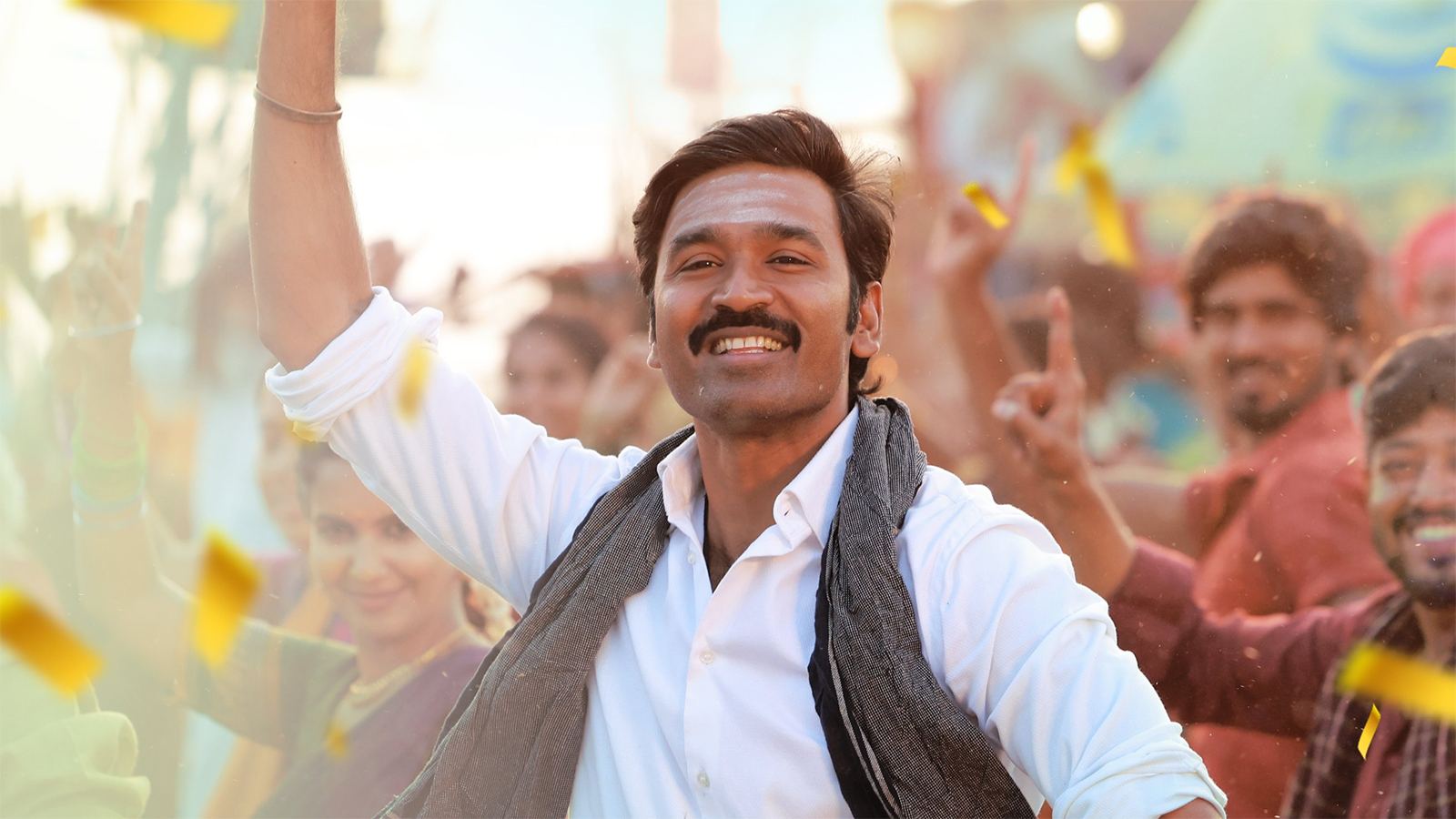 Dhanush in Idli Kadai trailer scene