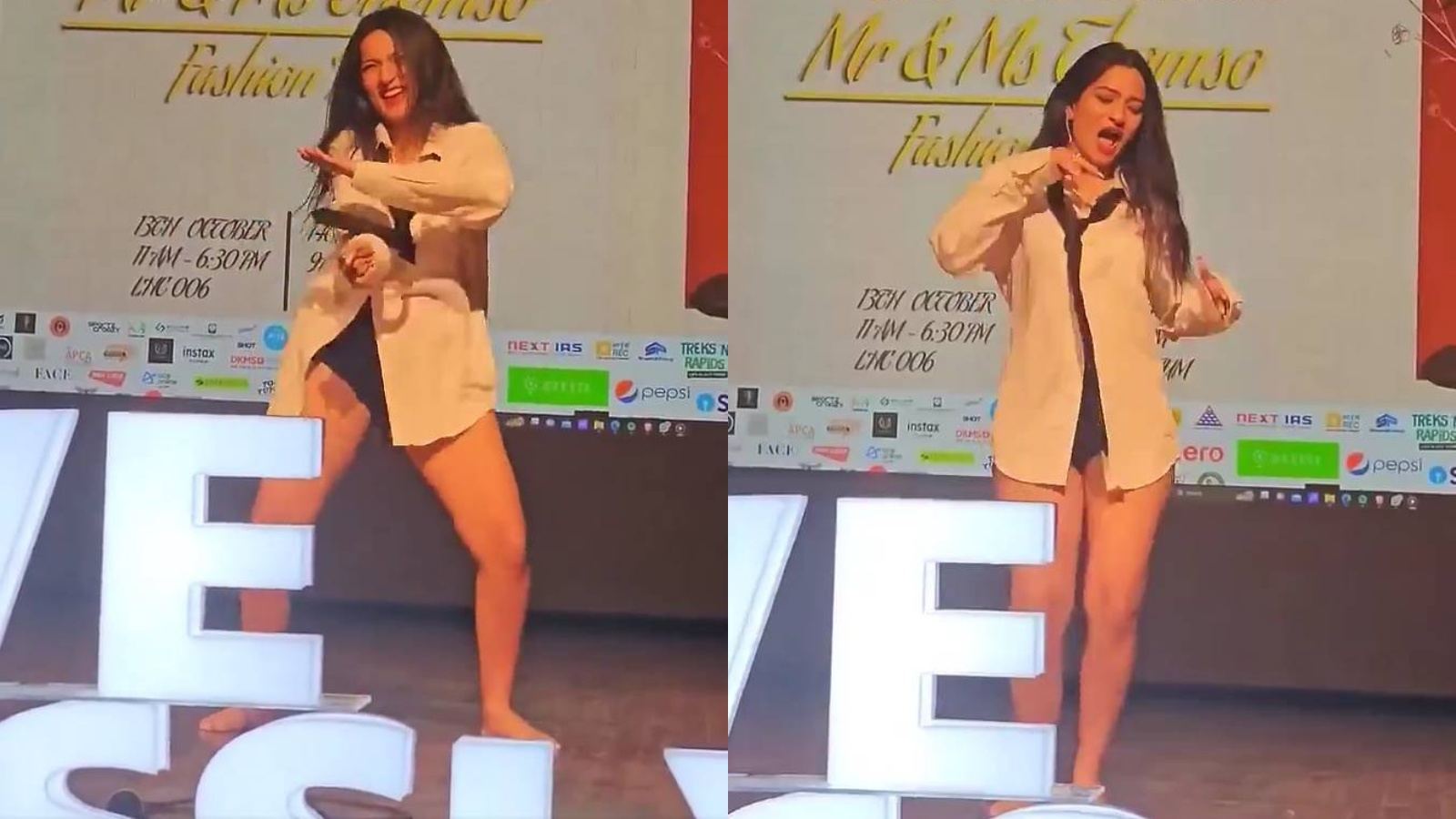 IIT Roorkee student Jalebi Baby dance
