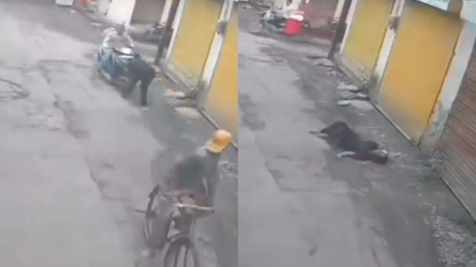Indore scooter attack incident