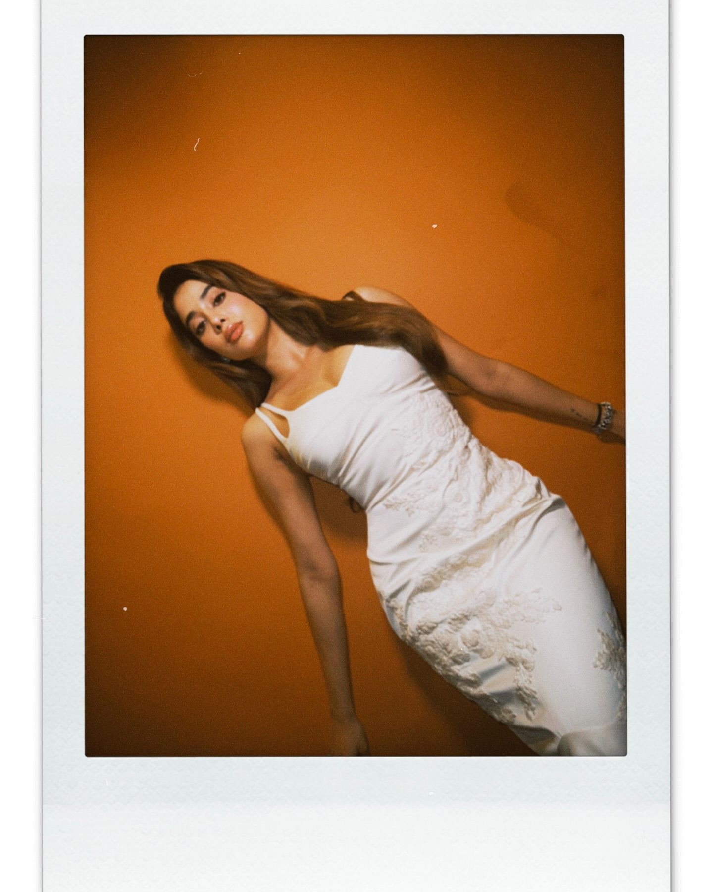 Janhvi Kapoor Classy White Glam Beauty Glow