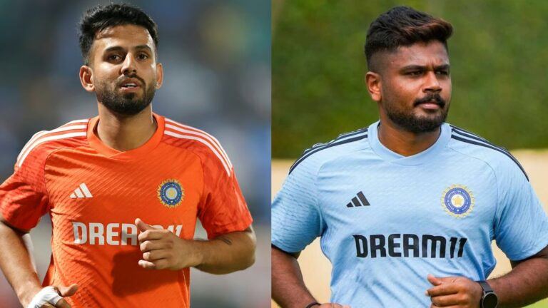 Jitesh Sharma and Sanju Samson training