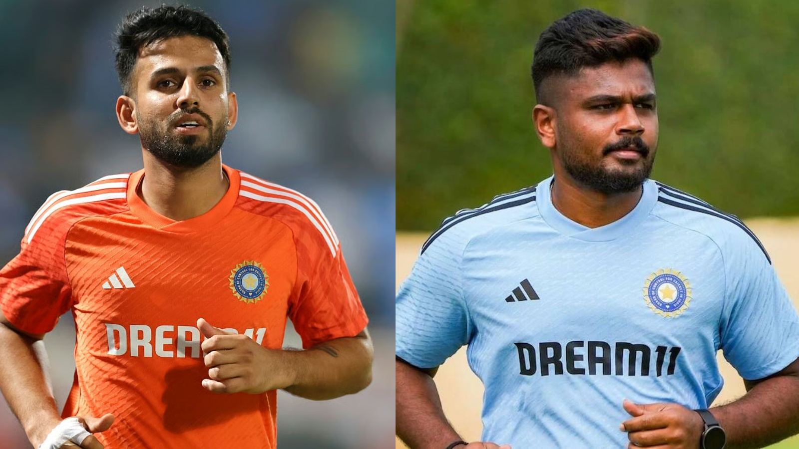 Jitesh Sharma and Sanju Samson training