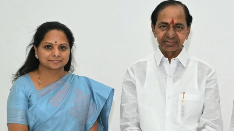 Kalvakuntla Kavitha suspension controversy in Telangana politics