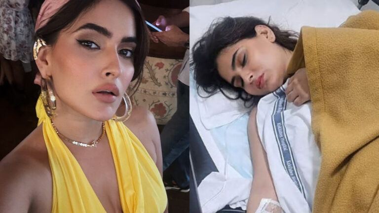 Karishma Sharma injured in Mumbai train accident