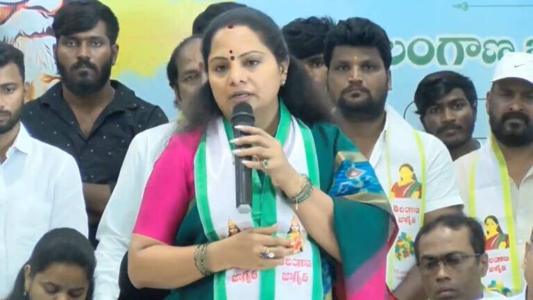 Kavitha announces political course ahead