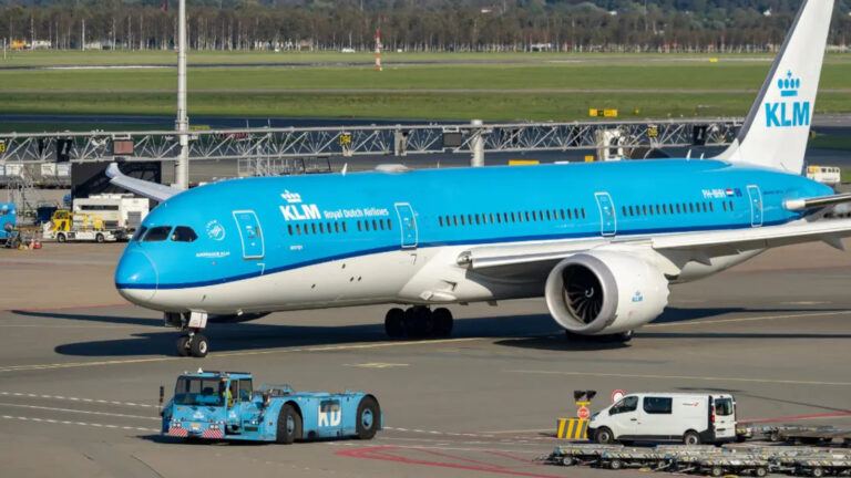 KLM flight cancellation issues