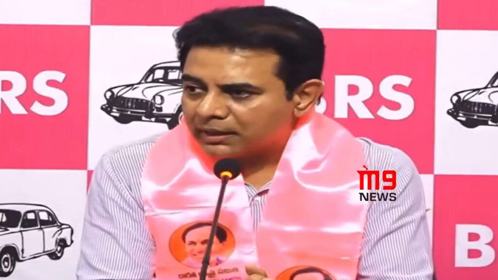 KTR criticises Congress over Kaleshwaram, linking it to Amaravati politics