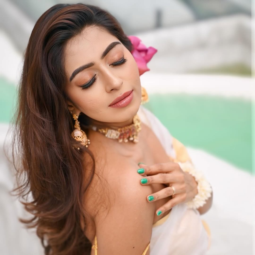 Kuhasini hot photoshoot blending glamour with striking elegance.