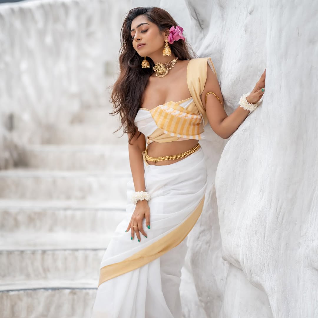 Hot photoshoot of Kuhasini captures elegance and fierce attitude.