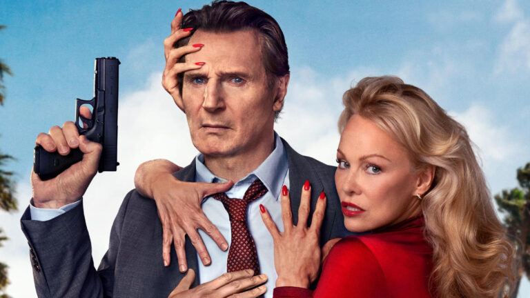 Liam Neeson in Naked Gun available on Prime Video